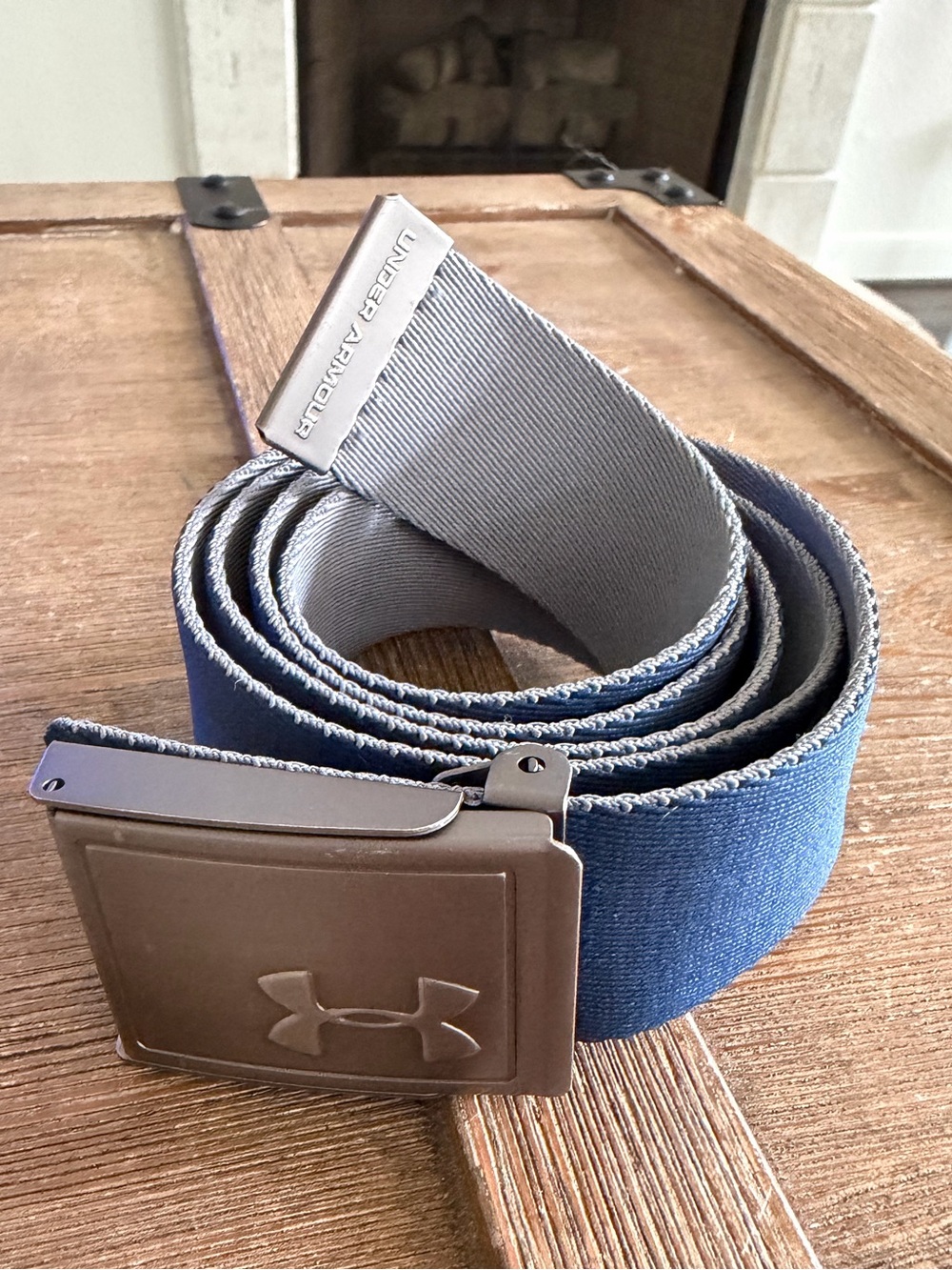 Under Armour Belt with Matte Gray Buckle